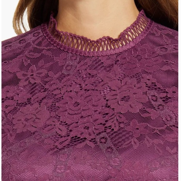 Rachel Parcell Cambridge Long Sleeve Lace Dress M - Picture 3 of 12